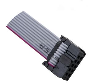 2,54 Pitch mm 2x5Pin 10Pin 10 Drähte IDC Flachband-Kabel M/F